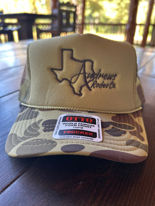 Otto Camo Foam Trucker